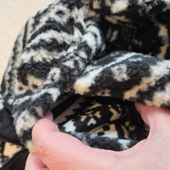 DSG Women's Fair Isle Quarter-Zip Fleece Pullover Medium  New Jacket/Coat New - Picture 8 of 12